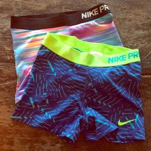 Nike Pro running shorts